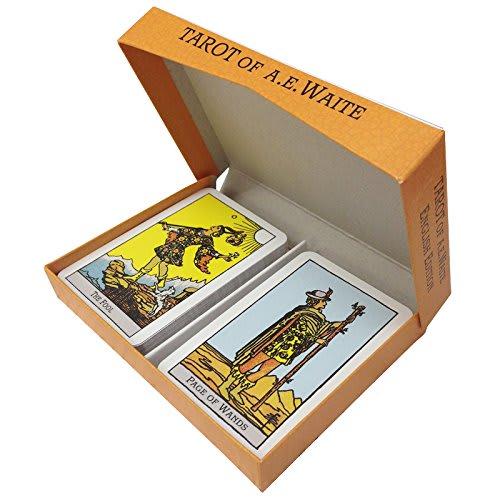 78-card Rider-Waite Tarot Card Set [Official Import] [Rider Pocket Arthur E. Waite Premium] Includes a Japanese-language "Pocket Manual" / Reprint of