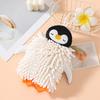 Lovely Penguin Chenille Hand Towel Quick Drying And Easy To Hang For Home Decoration Hand Towels 1PC