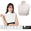 Adjustable Winter Sweater False Collar Solid Color Blouse Top  Winter Season Clothing Accessories