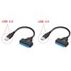 Professional Hard Drive 22 Pin Sata III Adapter Cable USB 3.0 To SATA Converter