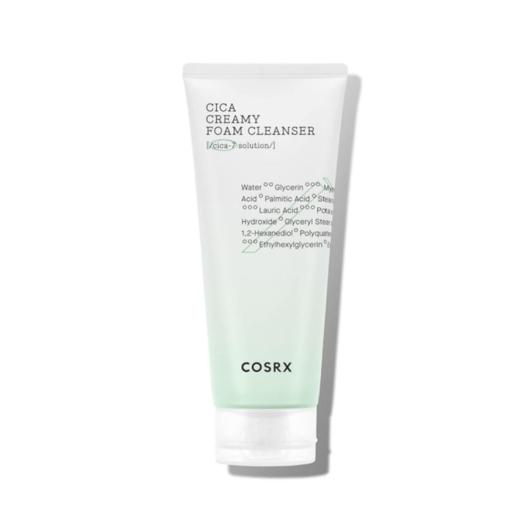 COSRX Pure Fit Cica Creamy Foam Cleanser, 5.07 Fl Oz / 150ml / Korean Skin Care, Animal Testing Free