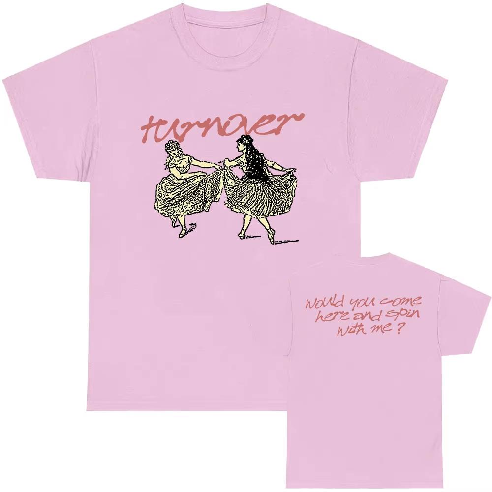 DIZZY TEE ОБОРОТ Группа Рок-группа Футболка Гранж Мода Унисекс Уличная одежда Летний Хлопок Свободные Мужские Футболки Хип-хоп Мужская Футболка
