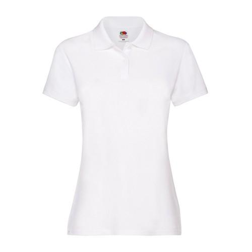 Fruit of the Loom Womens/Ladies Premium Plain Polo Shirt