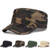 Spring and Summer Outdoor Sun Protection Flat Top Caps Camouflage Military Tactical Hat Fashion Light Plate Baseball Cap Cotton Hats