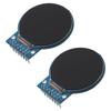 Premium-4PCS .28 Inch Circular TFT Display 240X240 Resolution, GC9A01 Driver Chip Compatible, SPI Interface IPS Screen