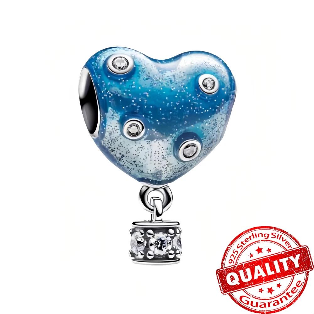 Оригинальная медная рождественская фигурка снеговика, снежинки, воздушные шары, бусины, шармы для DIY браслета, ожерелья, женский подарок