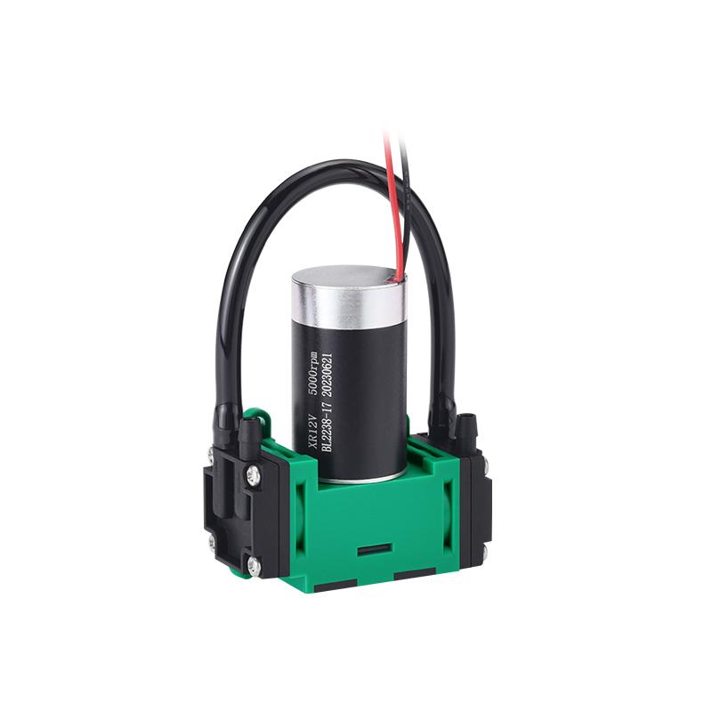 PENGPU Brushless DC Micro Air Pump 12V/24V -88KPa Oil-Free Diaphragm Gas Sampling Analysis Pump for Industrial Use