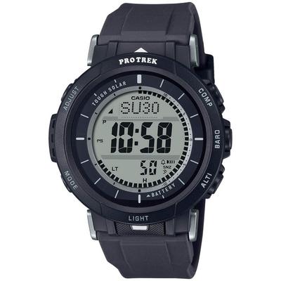Мужские солнечные часы Casio Pro Trek PRG-30-1JF, Черные