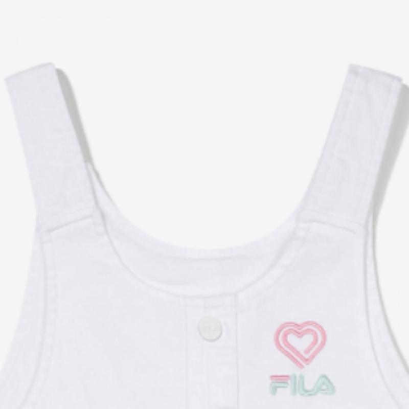 [fila Kids] Girls Overall Dress  Fk2opf2103f Owh  q0zFk2opf2103fOwh