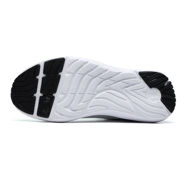 Under Armour Кроссовки для бега Pursuit Charged 2 с низким верхом для детей Детские кроссовки для бега Бело-зеленые 3024746-100