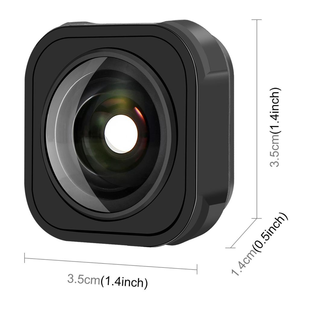Go Pro 12 Max Lens Mod 155° Ultra Wide Angle Lens Maximize Stabilization For Gopro Hero 9 10 Black 11 Mini Camera Accessories