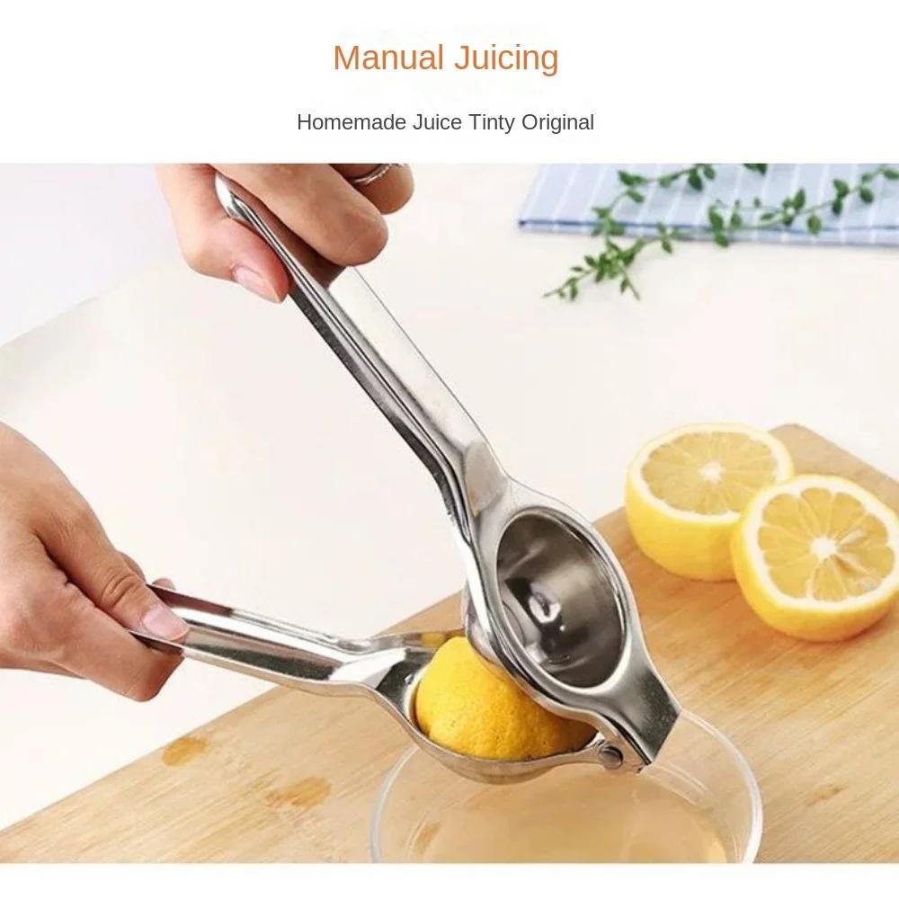 Новый ручной зажим для лимона из нержавеющей стали, бытовая большая соковыжималка, многофункциональная коммерческая соковыжималка для лимона
