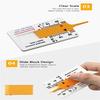 Auto Car Tyre Tread Depthometer Gauge Caliper Motorcycle Trailer Tire Wheel Measure Repair Tool 