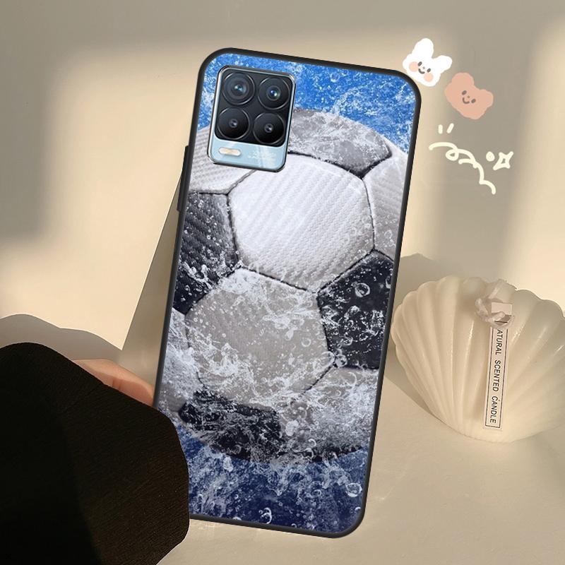 Чехол для футбольного мяча для Realme GT7 Pro GT6 C65 C67 C61 C53 C55 C51 C25 C63 C71 C75 11 12 13 14 15 Pro Plus