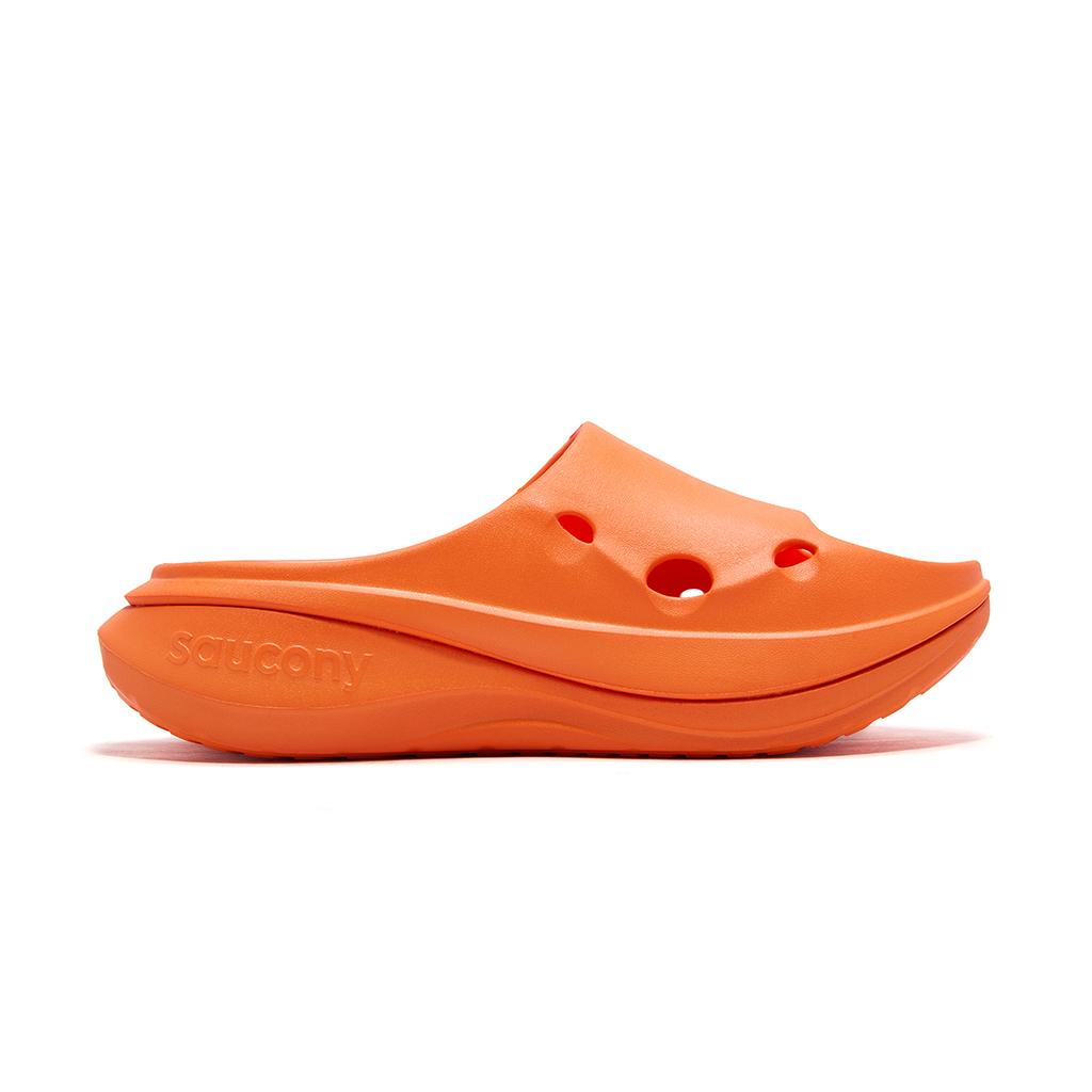 SAUCONY Сандалии-шлепанцы Cradle 3, удобные, мягкие, унисекс, оранжевые, S28283-3