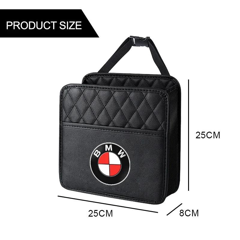 Car Seat Back Pocket Box Auto Foldable Storage Organization Car Carry Bag Car Storage Bag For BMW M F20 E36 E92 E87 E30 E46 E91
