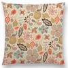 Harvest Spring Flowers Garden Sofa Throw Pillow Case Fantasy Floral Pattern Tribal Cushion Cover