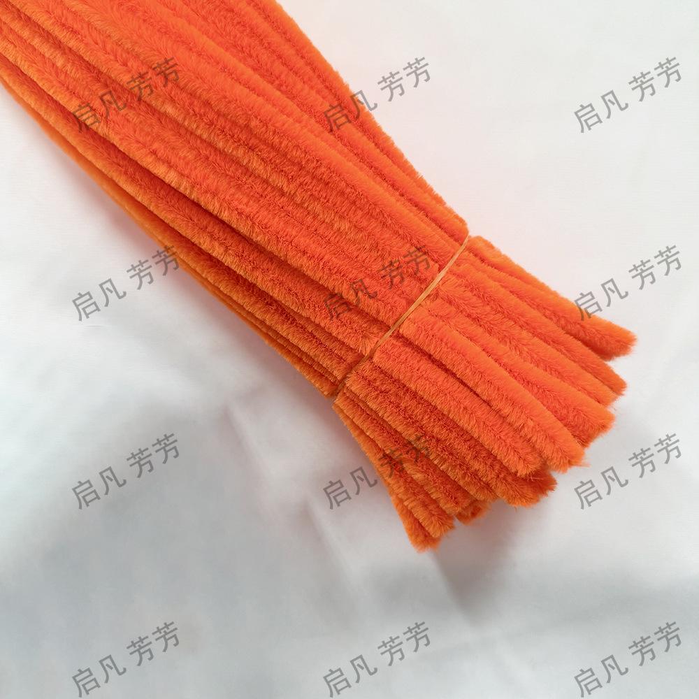 8mm Macaron Color Encrypted Twist Ties Chenille Stems for DIY Toys
