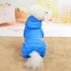 Winter Jumpsuit for Dogs Four Legs Warm Pet Dog Clothes for Small Dogs Thick Inside Overalls for Chihuahua Bulldog XS-XL