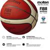 Molten Натуральный размер для общего колледжа, старшей школы и средней школы, международно сертифицированный, сертифицированный B6G5000 баскетбол, кожаный, 6, женский,