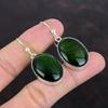 Серьги из зеленого огненного лабрадорита, настоящие драгоценные камни, серьги из стерлингового серебра 925 пробы, серьги ручной работы, подарки для нее, настоящие ювелирные изделия из лабрадорита