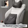 Car Seat Headrest Waist Support Cushion Universal For Mercedes Benz AMG W202 W212 W213 W220 W221 W222 C180 C200 C260