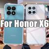 Прозрачный чехол для телефона Huawei Honor X6, прозрачный чехол из ТПУ Honor X 6 Honorx6 6,5 дюйма, противоударный чехол VNE-LX1 с защитой от царапин