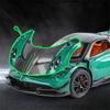 1/32 Pagani Huayra BC Alloy Sports Model Diecast Metal Racing Car Vehicles Model Simulation Sound Light Collection Kids Toy Gift