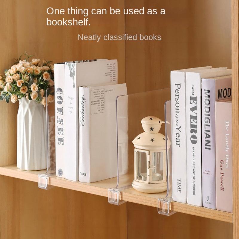 3968 Гардеробная многоуровневая перегородка Прозрачная акриловая перегородка Раздельный шкаф для хранения вещей Вертикальная многоуровневая полка Вставного типа