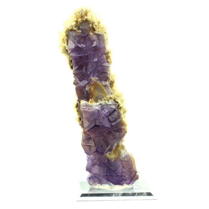 Pierres et Minéraux. Fluorite. 456.0 ct. Weishan Co., Dali, Yunnan, Chine.