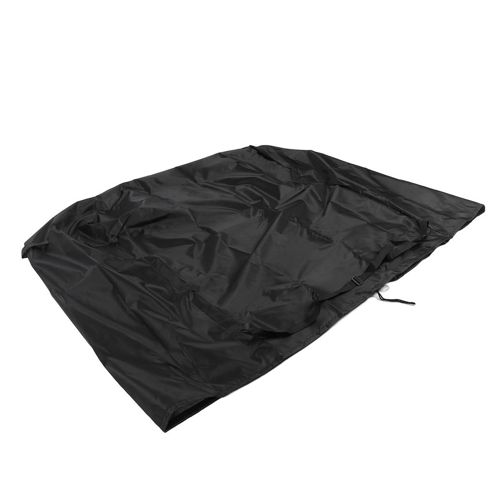 Outdoor Fireplace Cover 420D Oxford Cloth Water Resistant Patio Wood Burning Fireplace Cover for Out