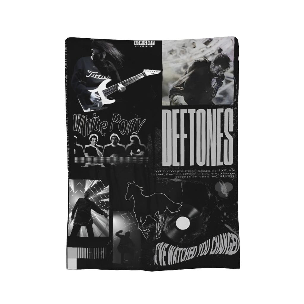 Deftones Рок-группа Одеяло Уютное Мягкое Плед для дивана 50x60 дюймов Разных размеров Покрывала