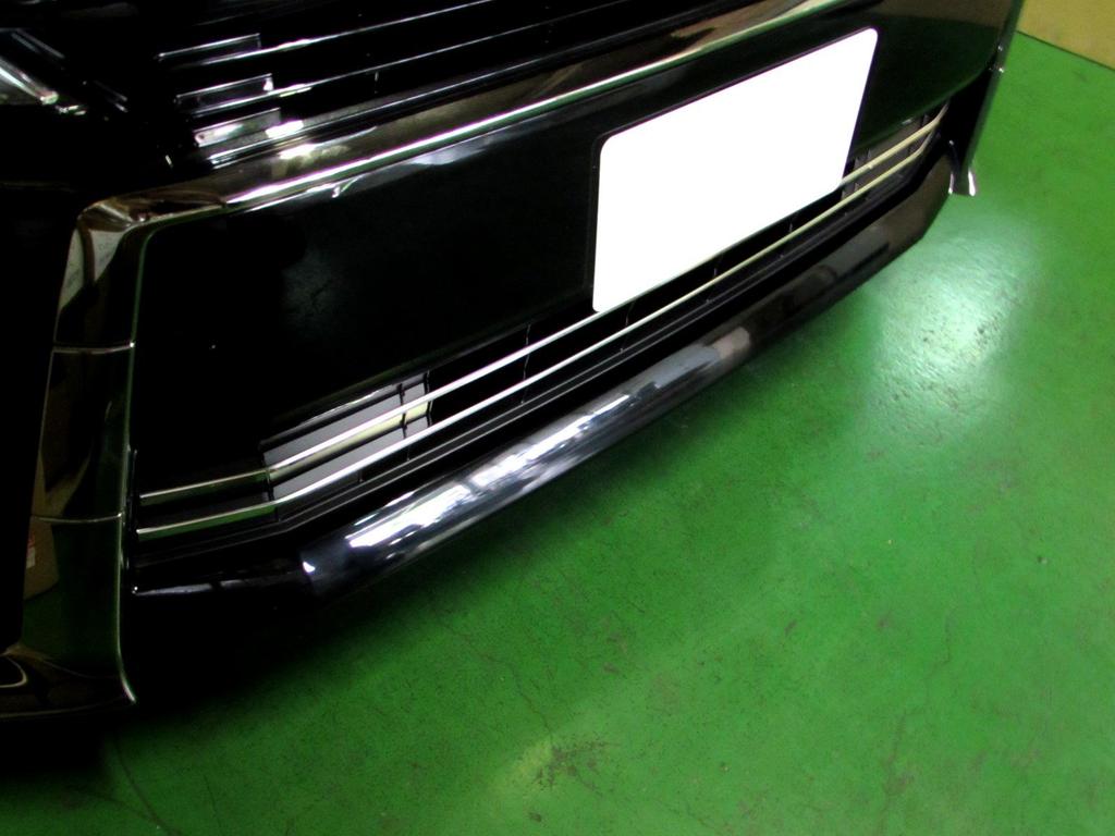 BRIGHTZ Отделка Хромированная нержавеющая сталь Форма переднего бампера для Toyota Vellfire Форма нижней решетки для 28592 Ультра-зеркало (2 шт) (30/35) (Поздняя модель)