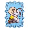 Minoda Snoopy искусственная кожа вышитая декоративная печать PEANUTS S02R8695