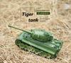 Non-Toxic Diy Building Block 4D Assembled Military Model 1/72 Wwii Tiger Tank Square Puzzle Assembly Brick Toys For Children'S Gifts Kids