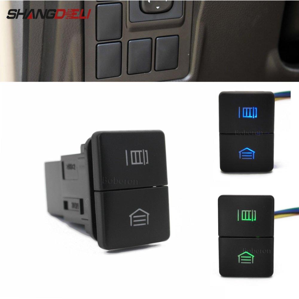 Dual Key Switch Car Power On Off Dual Switch Automatic Door Garage Button Switch with Wire For Toyota Camry Corolla Prius PRADO