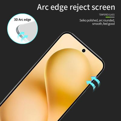 Для vivo S30 Pro mini 5G Защитное стекло MOFI 9H 3D Изогнутая пленка из закаленного стекла