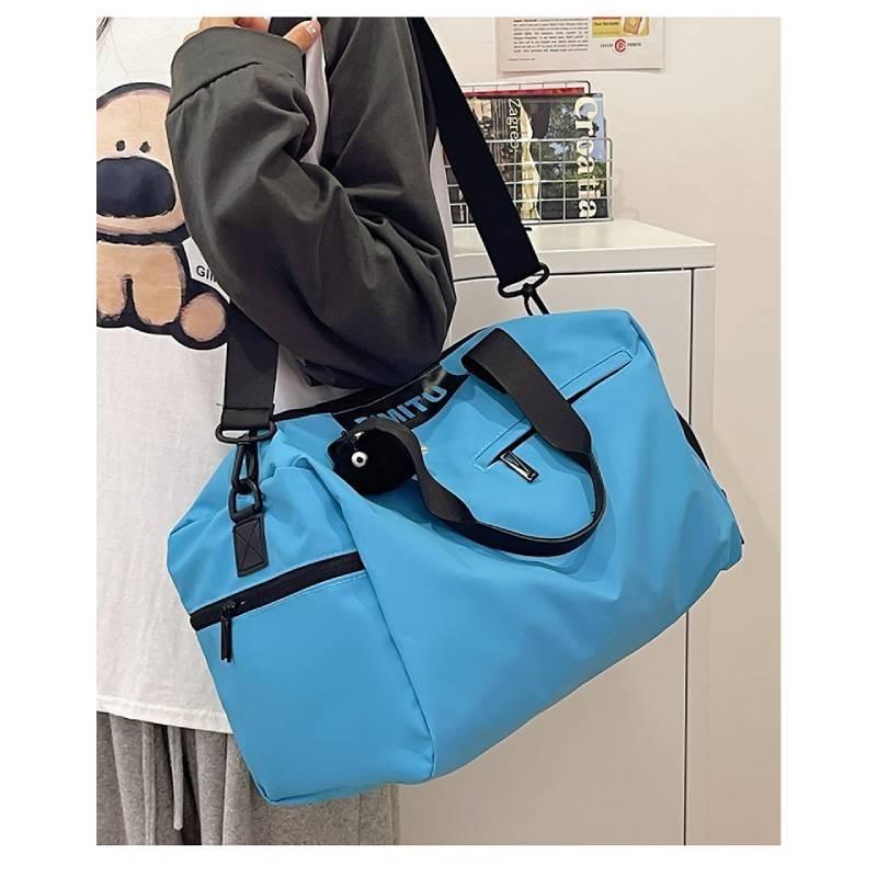 Стильная повседневная дорожная сумка-тоут большой вместимости, водонепроницаемая, легкая, унисекс дизайн