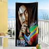 Bob Marley Beach Towel Super Soft Absorbent Comfortable Lightweight Suitable for Swimming, Gym, Camping, Yoga Vacation