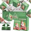 Рождественские коробки Рождественская подарочная коробка-сюрприз Подарочная коробка-сюрприз с деньгами Рождественская копилка Праздничный контейнер-держатель для праздника