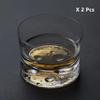2023 Latest Moon Whiskey Neat Glasses Japanese Crystal Wine Tasting Cup Personalized Whisky Rock Tumbler XO Vodka Brandy Snifter