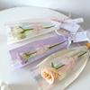 50pcs DIY Bouquet Packaging Bags Waterproof Rose Sleeves Flower Wrapping Bag  Birthday Party