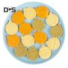 10 stks/set Kerstbal Cookie Cutter Mold Food Grade PP Vaatwasmachinebestendig Druk DIY 3D Fondant Cookie Maker Mold Keuken Bakken Tools