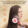 Electric Vibration Massage Comb Red Light Therapy Hair Growth Massage Scalp Brush Anti Hair Loss Liquid Oil Applicator Hair Care