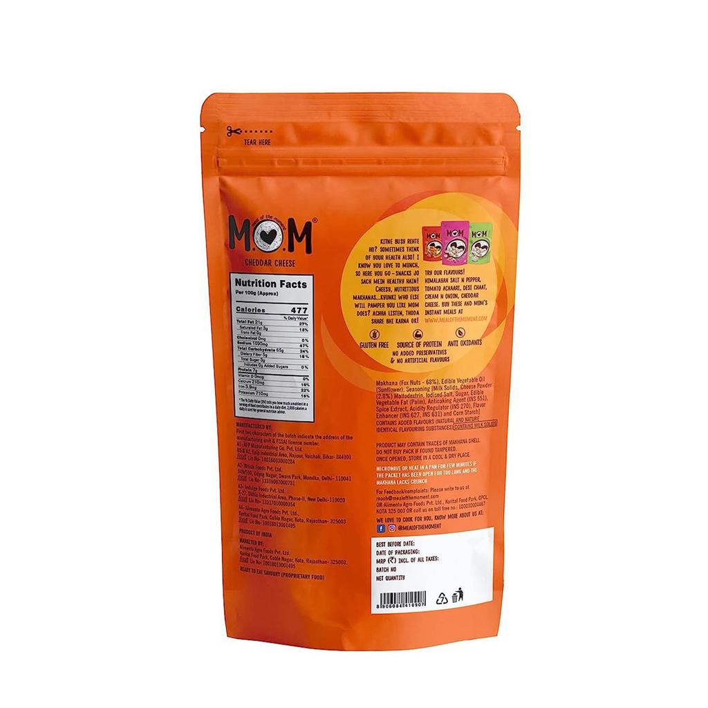 MOM - Жареный сыр чеддер Махана 60г (Пакет из 3) Не содержит глютен