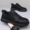 Fashion Leather Men's Casual Shoes Handmade Designer Sneakers Versatile Leisure Walk Shoes New Trend Men's Oxford Shoes Treking