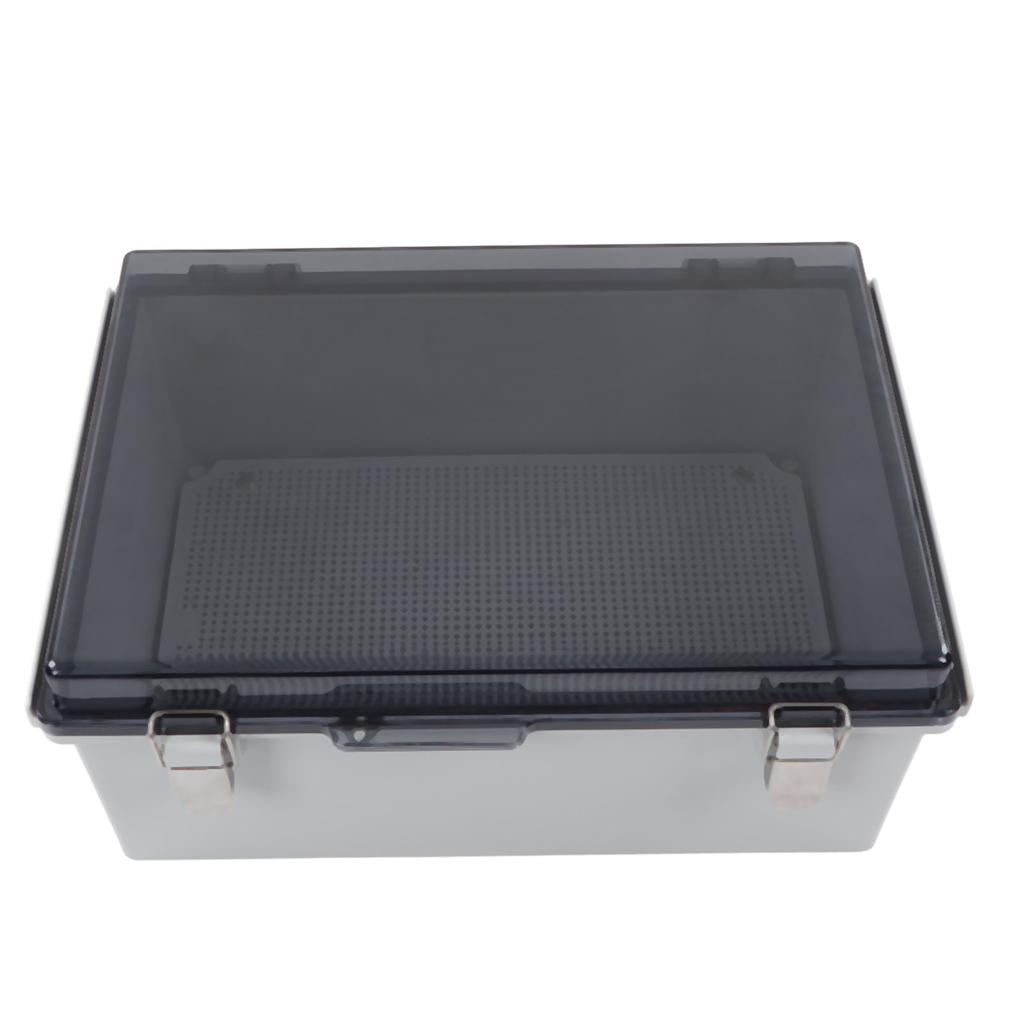 Водонепроницаемая электрическая распределительная коробка с прозрачной крышкой, всепогодный электрический корпус для наружного применения