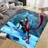 Greninja Battle Square Area Rug, Non-Slip Floor Mat for Home Decor, Perfect Gift for Greninja Fans.chl