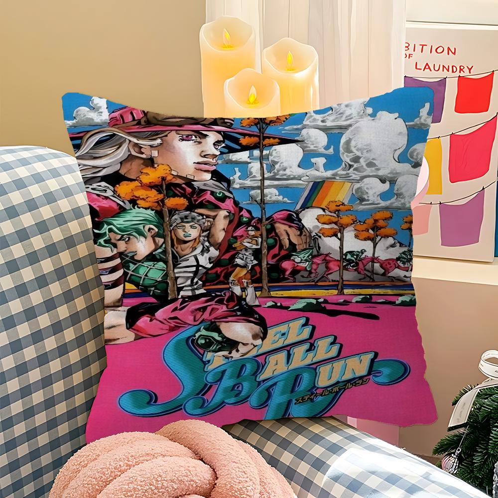 Аниме JoJo's Bizarre Adventure Чехол на подушку с кленовым дизайном Счастливый Осенний Урожай Декор Праздничный Декор Чехол на Подушку
