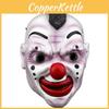 Маска на Хэллоуин Slipknot с лицом клоуна и ртом на молнии для костюмированных вечеринок